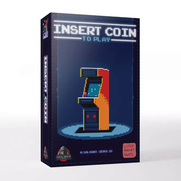 Insert Coin To Play Flip-and-Write Game - The Seahorse and The Hummingbird
