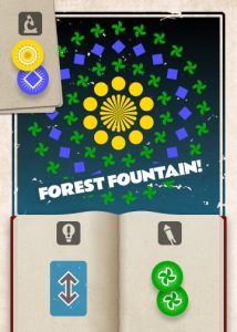 A card from the board game Pyrotechnics: Forest Fountain