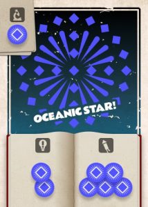 A card from the board game Pyrotechnics: Oceanic Star