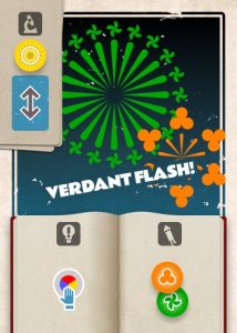 A card from the board game Pyrotechnics: Verdant Flash