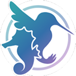 The Seahorse & The Hummingbird logo
